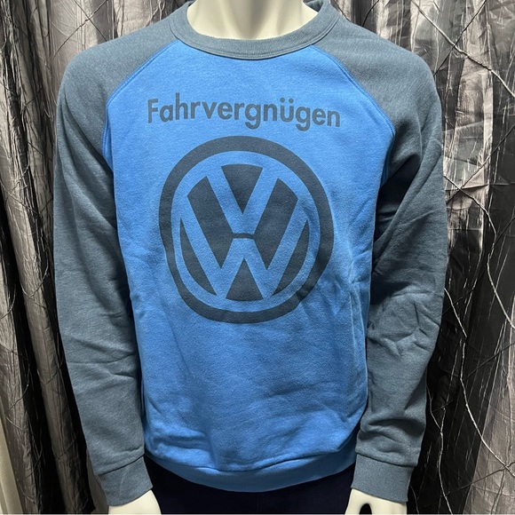 Volkswagen Licensed Logo Crewneck Sweater - Picture 2 of 7